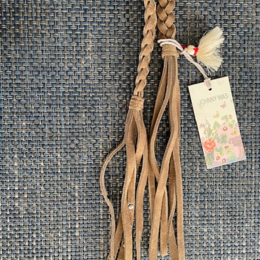 Johnny Was Trecchia Italian Braided belt